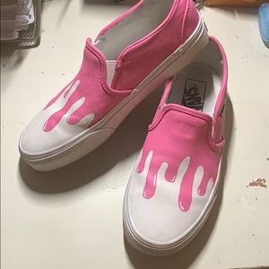 Pink Drip Vans